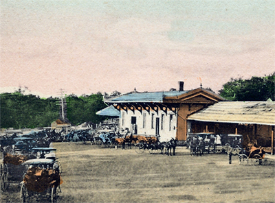 train station