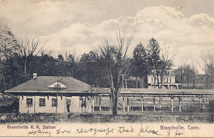 Branchville station ca 1908